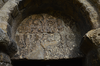 South doorway tympanum January 2015